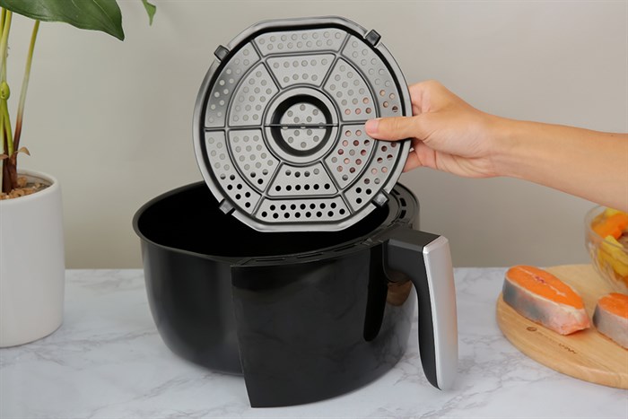 Nồi chiên không dầu Mishio MK-269 5 lít Màu Đen