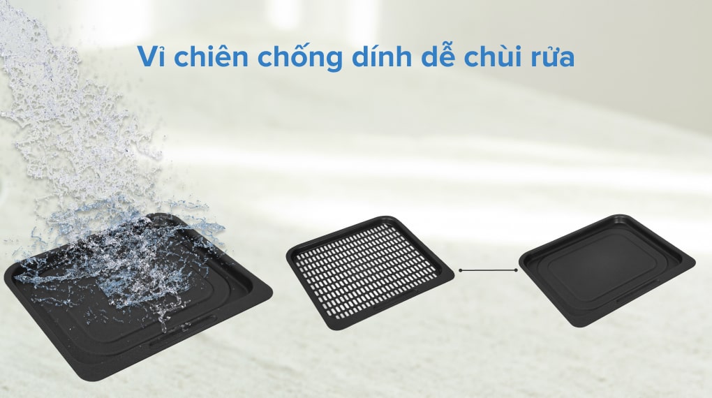 Lò chiên không dầu Kalite Q10 10 lít