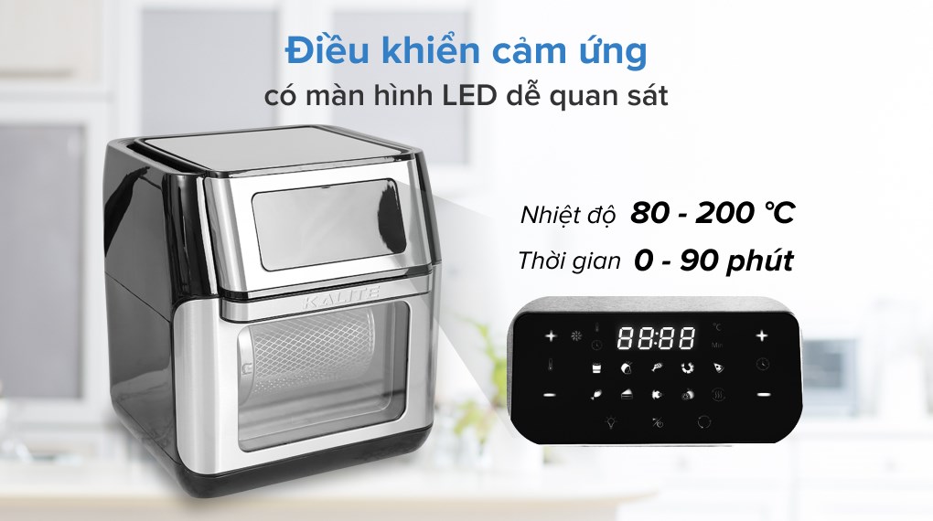 Lò chiên không dầu Kalite Q10 10 lít