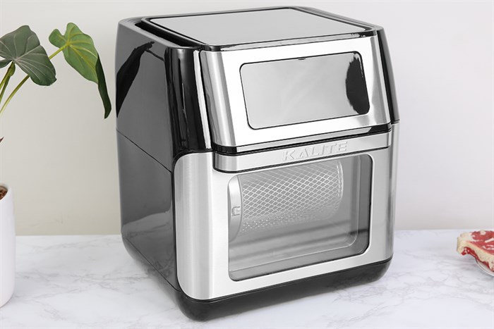 Lò chiên không dầu Kalite Q10 10 lít Màu Đen - Bạc