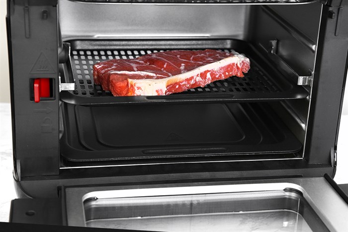 Lò chiên không dầu Kalite Q10 10 lít Màu Đen - Bạc