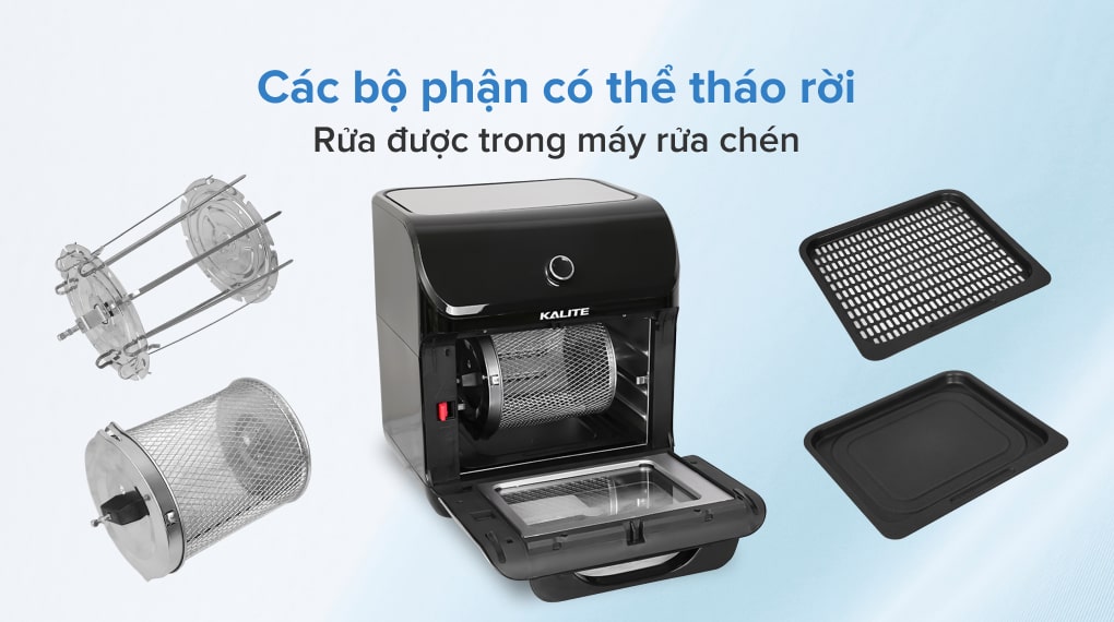 Lò chiên không dầu Kalite Q12 12 lít