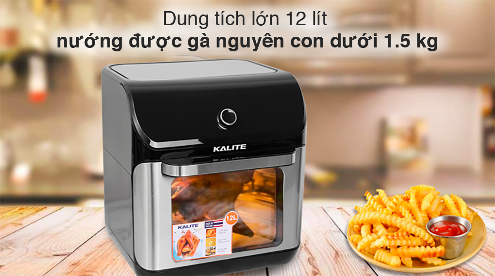 Lò chiên không dầu Kalite Q12 12 lít - 11