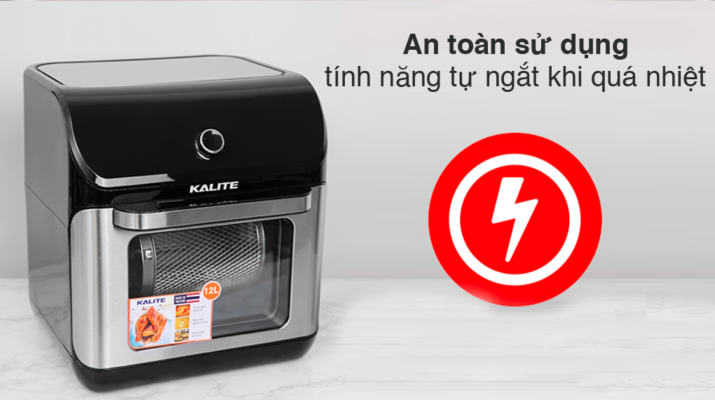 Lò chiên không dầu Kalite Q12 12 lít - 13