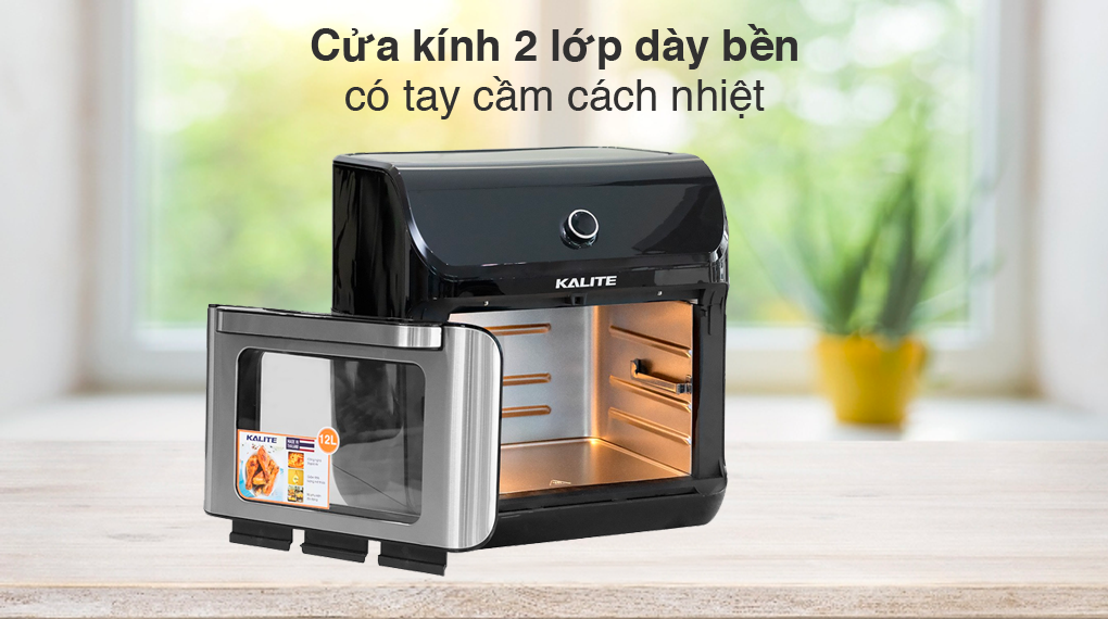 Lò chiên không dầu Kalite Q12 12 lít - 15