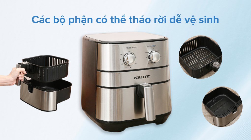 Nồi chiên không dầu Kalite Q5 5 lít