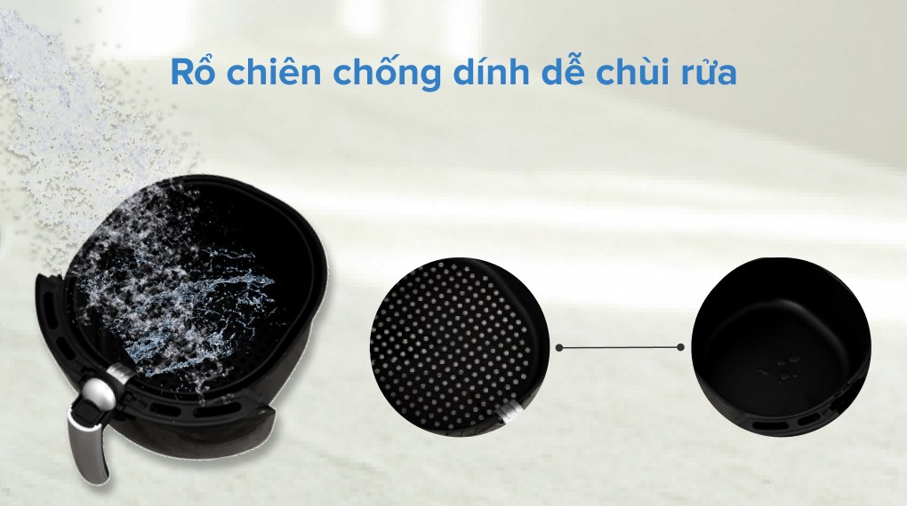 Nồi chiên không dầu Bluestone AFB-5873 4.6 lít