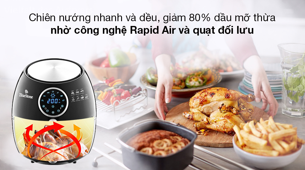Nồi chiên không dầu BlueStone AFB-5873 5.5 lít - 12