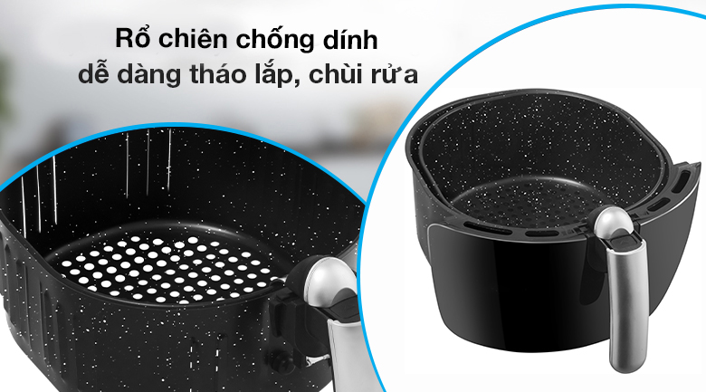 Nồi chiên không dầu Bluestone AFB-5873 - Chất liệu