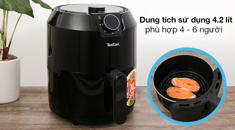 Nồi chiên không dầu Tefal EY201815 - Dung tích sử dụng