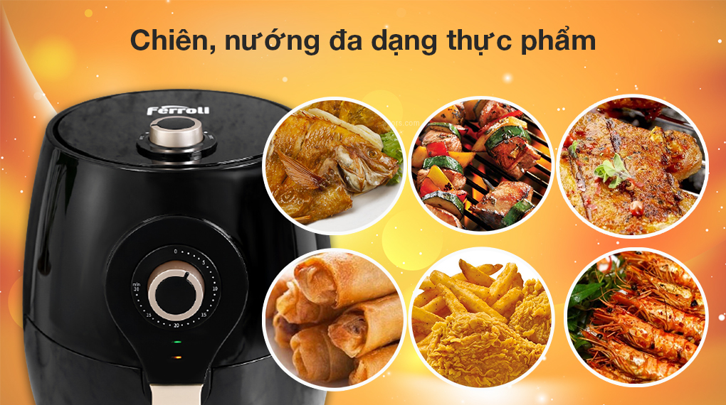 Nồi chiên không dầu Ferroli 5 lít FAF-5.0M3 - 14