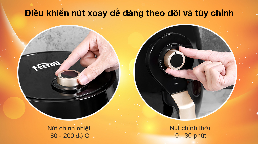 Nồi chiên không dầu Ferroli 5 lít FAF-5.0M3 - 13