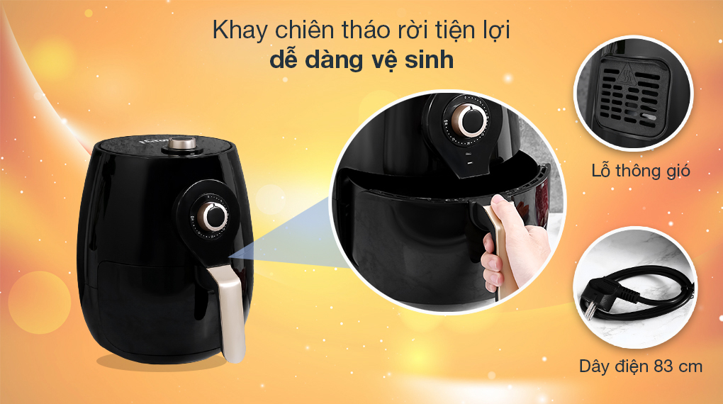 Nồi chiên không dầu Ferroli 5 lít FAF-5.0M3 - 11