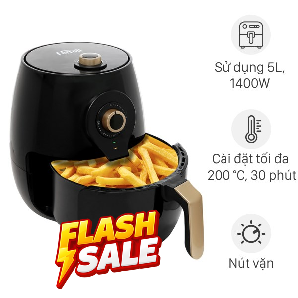 Nồi chiên không dầu Ferroli 5 lít FAF-5.0M3