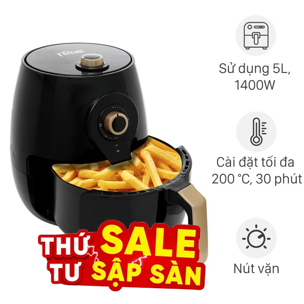 Nồi chiên không dầu Ferroli 5 lít FAF-5.0M3