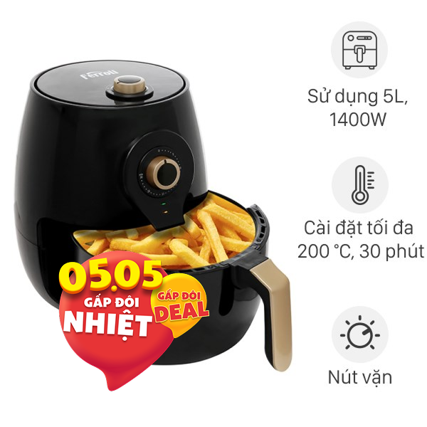 Nồi chiên không dầu Ferroli 5 lít FAF-5.0M3