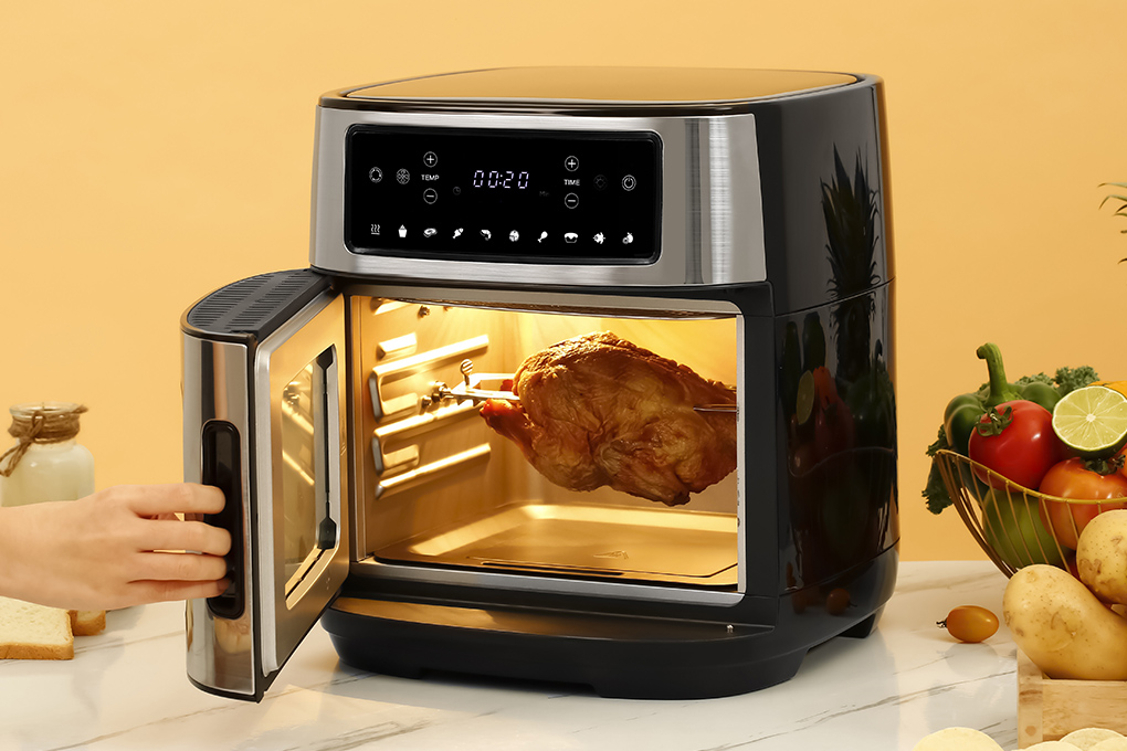 Lò chiên không dầu Kangaroo KG12AF1A 12 lít Màu Đen - Xám
