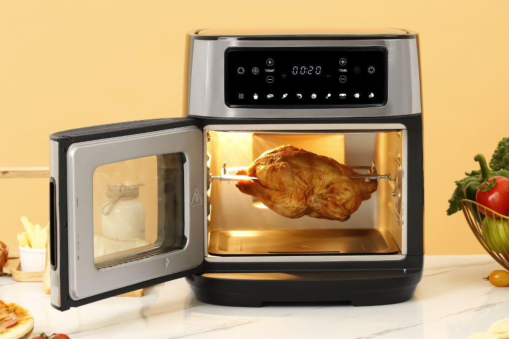 Lò chiên không dầu Kangaroo KG12AF1A 12 lít Màu Đen - Xám