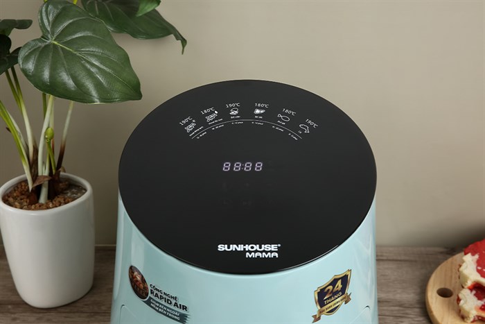 Nồi chiên không dầu Sunhouse SHD4085G 3.5 lít Màu Xanh ngọc