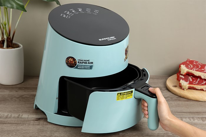 Nồi chiên không dầu Sunhouse SHD4085G 3.5 lít Màu Xanh ngọc