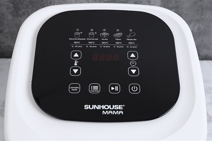 Nồi chiên không dầu Sunhouse Mama SHD4086W 4.5 lít Màu Trắng