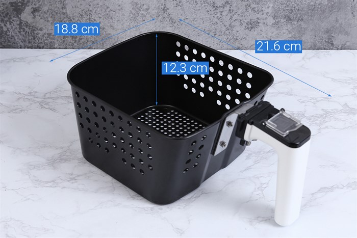 Nồi chiên không dầu Sunhouse Mama SHD4086W 4.5 lít Màu Trắng