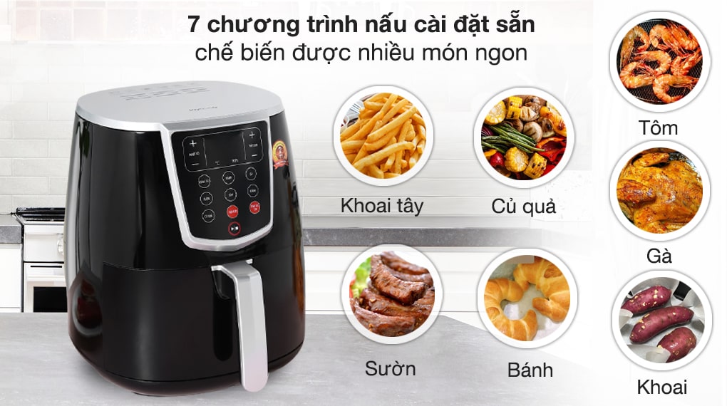 Nồi chiên không dầu Joyoung KL35-D981 3.5 lít - 17