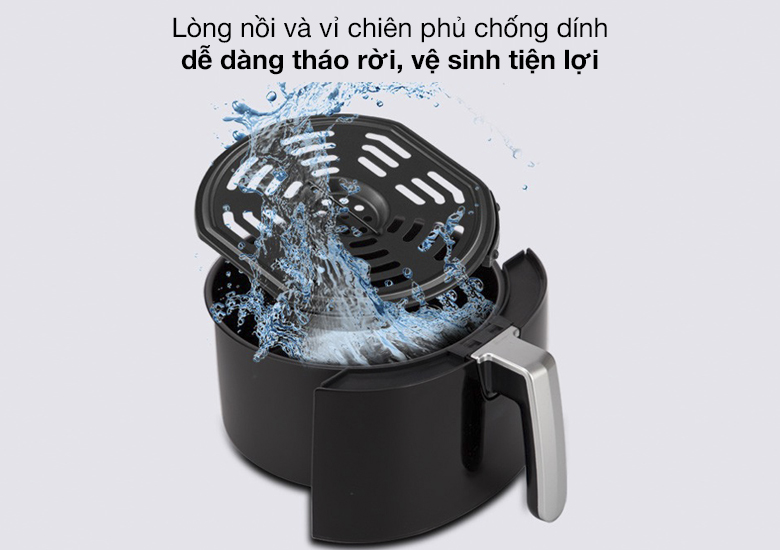 Lòng nồi - Nồi chiên không dầu Joyoung KL35-D981 3.5 lít