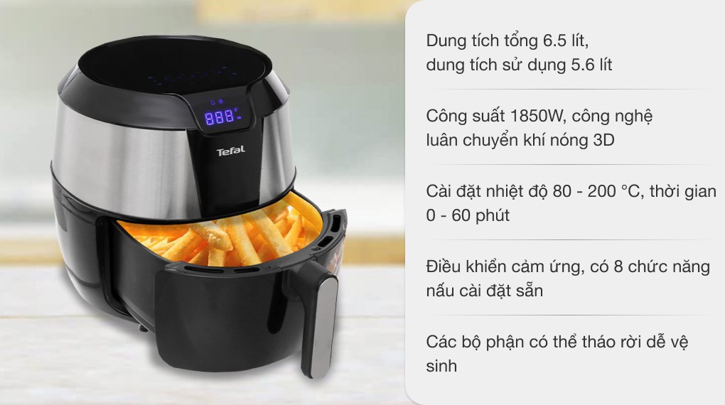 Nồi chiên không dầu Tefal EY701D15 5.6 lít - 2