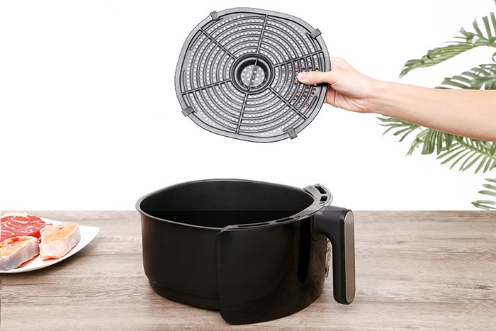 Nồi chiên không dầu Tefal EY701D15 5.6 lít Màu Đen