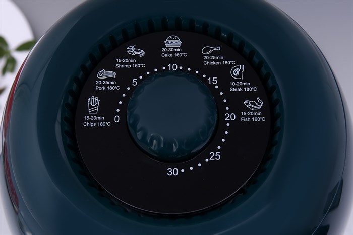 Nồi chiên không dầu Bear QZG-A14D1 3.6 lít Màu Đen - Xanh lá