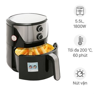 Nồi chiên không dầu Perfect PF-625 5.5 lít