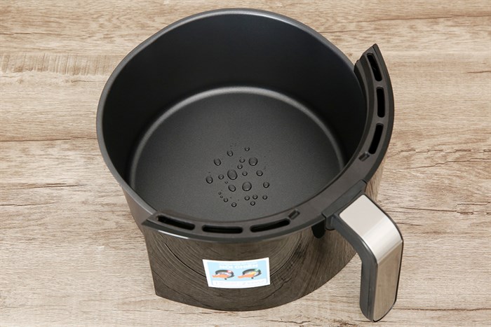 Nồi chiên không dầu Perfect PF-625 6 lít Màu Đen - Bạc