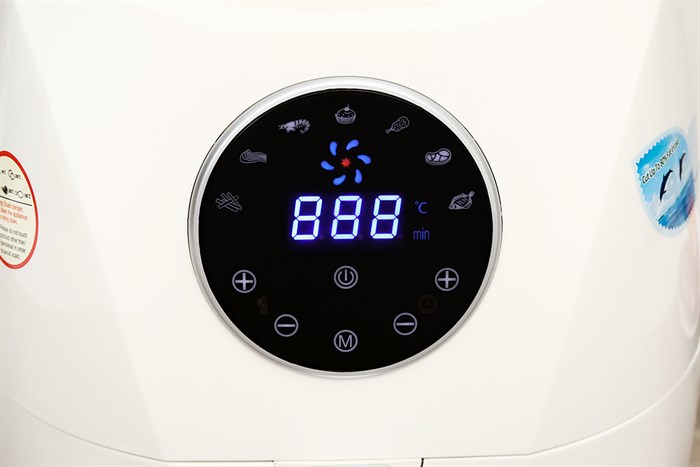 Nồi chiên không dầu Perfect PF-D88 5 lít Màu Trắng