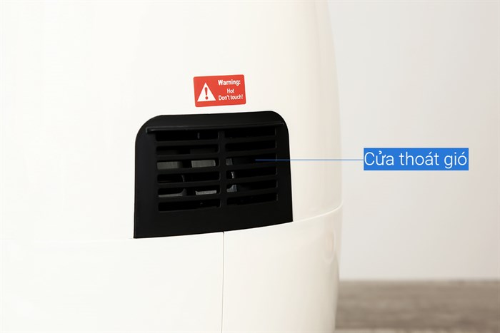 Nồi chiên không dầu Perfect PF-D88 5 lít Màu Trắng