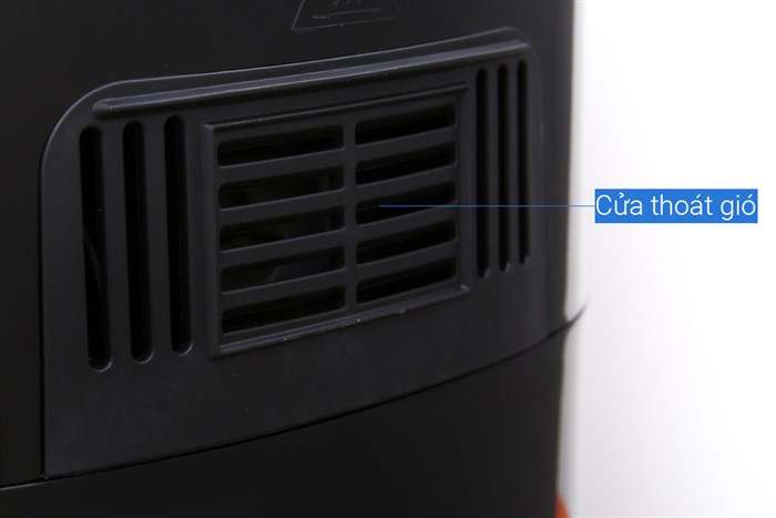 Nồi chiên không dầu AVA BF502A 6 lít Màu Đen