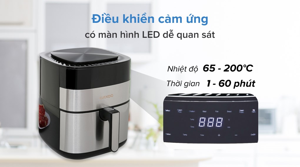 Nồi chiên không dầu Cuckoo 5.5 lít CAF-G0510T