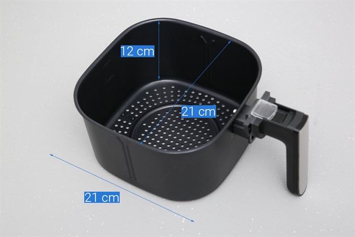 Nồi chiên không dầu Cuckoo 5.5 lít CAF-G0510T Màu Đen