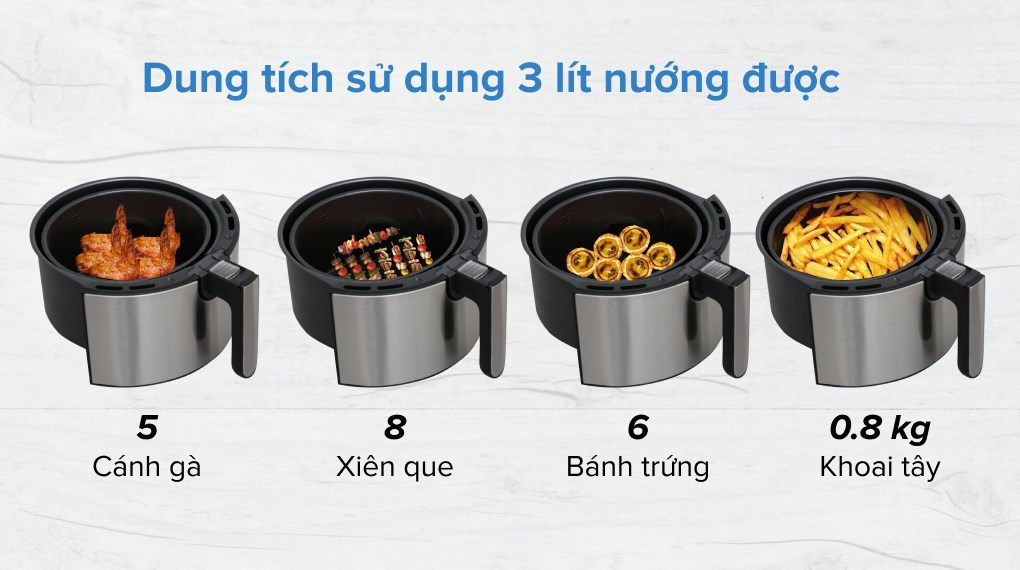 Nồi chiên không dầu Cuckoo 4.7 lít CAF-F0410T