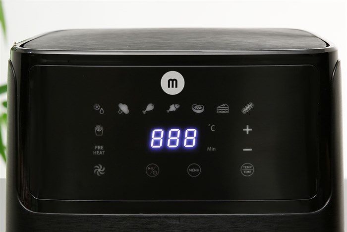 Nồi chiên không dầu Mishio MK-284 5.5 lít Màu Đen