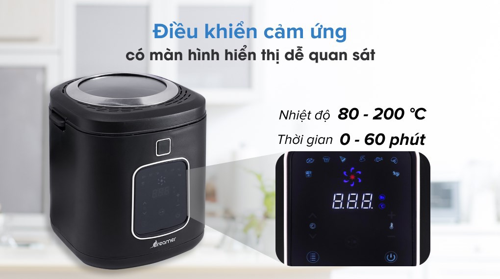 Nồi chiên không dầu Dreamer 3.5 lít DF-S40B