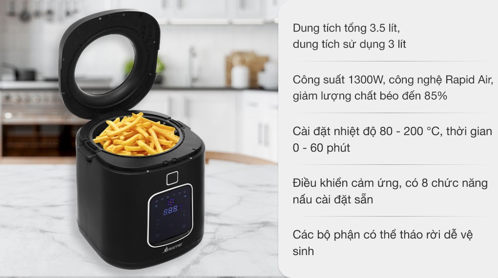 Nồi chiên không dầu Dreamer DF-S40B 3.5 lít