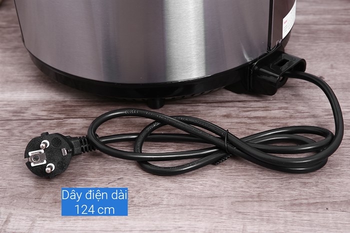 Nồi chiên không dầu Tefal 4.2 lít EY201D15 Màu Đen - Bạc