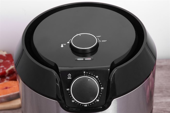 Nồi chiên không dầu Tefal 4.2 lít EY201D15 Màu Đen - Bạc