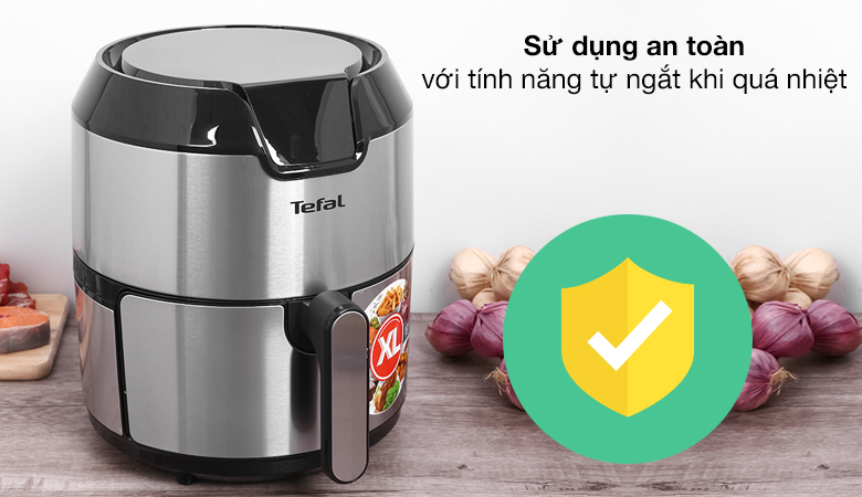 An toàn - Nồi chiên không dầu Tefal EY401D15 4.2 lít