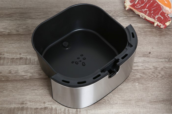 Nồi chiên không dầu Hommy BF525 5.5 lít Màu Bạc Inox