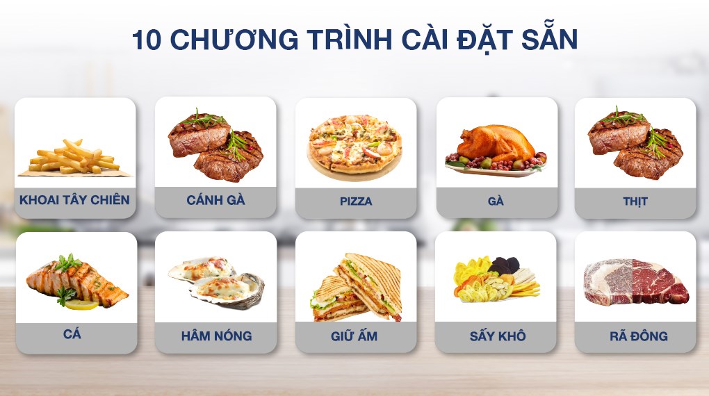 Lò chiên không dầu Kangaroo KG12AF8A 12 lít