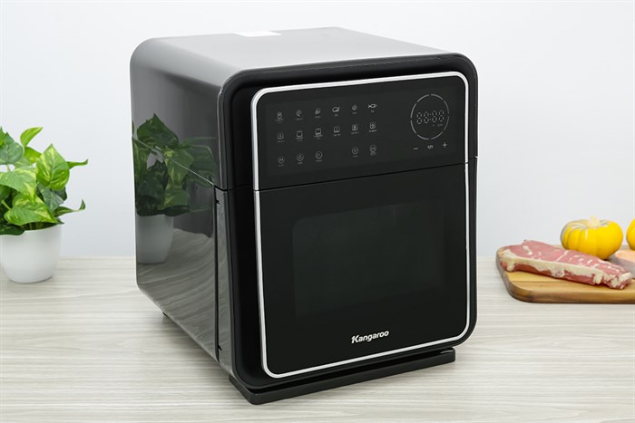 Lò chiên không dầu Kangaroo KG12AF8A 12 lít Màu Đen