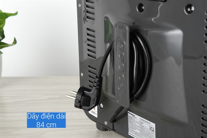 Lò chiên không dầu Kangaroo KG12AF8A 12 lít Màu Đen