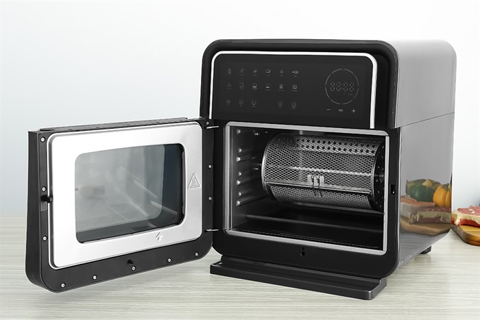 Lò chiên không dầu Kangaroo KG12AF8A 12 lít Màu Đen